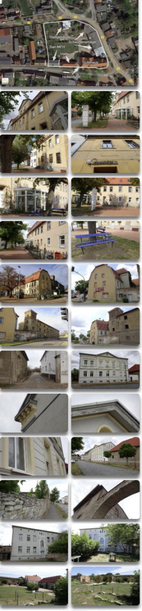 Dreiseitenhof zwischen Magdeburg und Halle